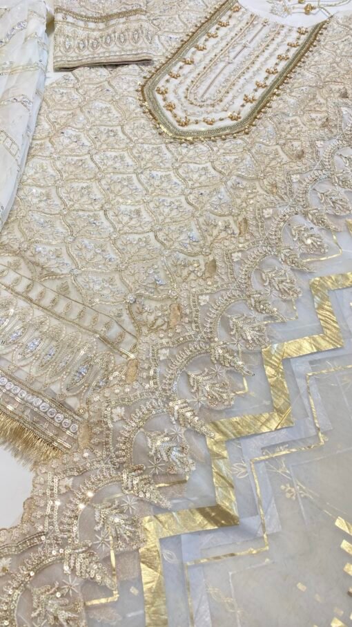 BE - Off White & Gold - Image 5
