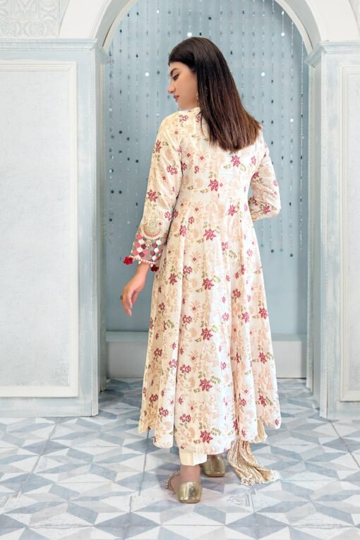 MARIA B READY TO WEAR - Off White DW-EF22-23/A - Image 4
