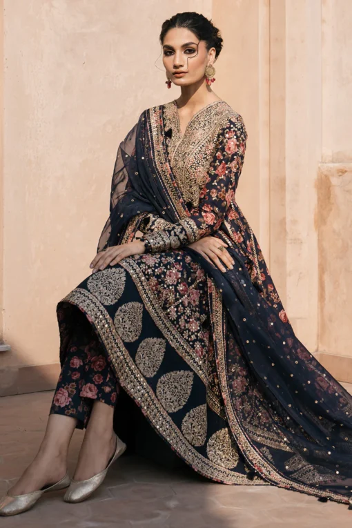 EMBROIDERED LUXURY LAWN SL24-D1 - Image 9