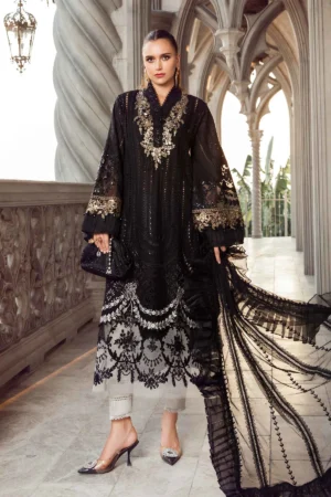 MB - 3 PIECE - UNSTITCHED SUIT | EID LAWN-24-03