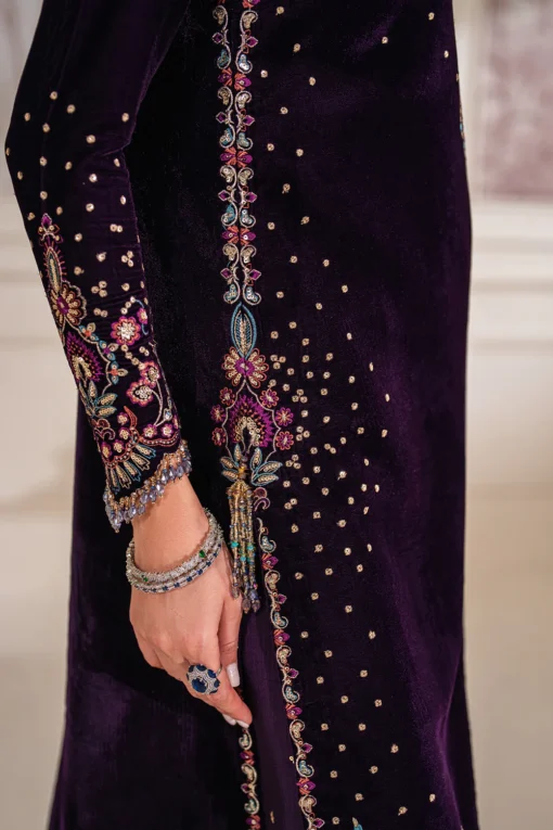 EMBROIDERED VELVET UF-748 - Image 7