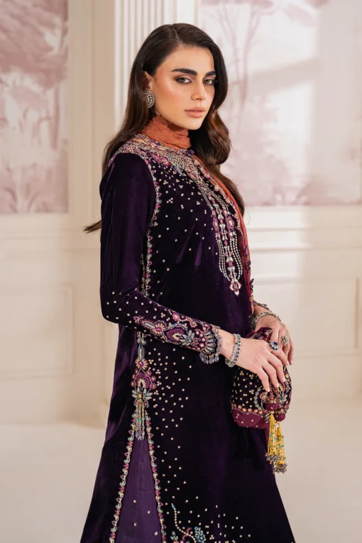 EMBROIDERED VELVET UF-748 - Image 6