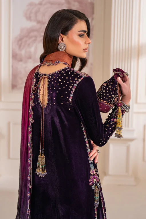EMBROIDERED VELVET UF-748 - Image 4