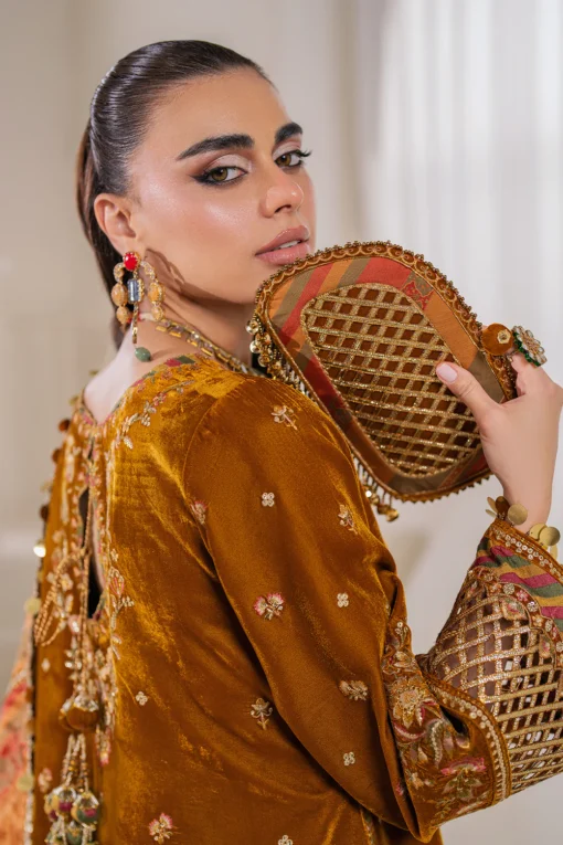 EMBROIDERED VELVET UF-761 - Image 7