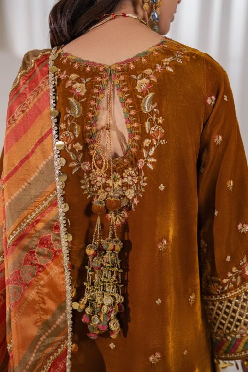 EMBROIDERED VELVET UF-761 - Image 9