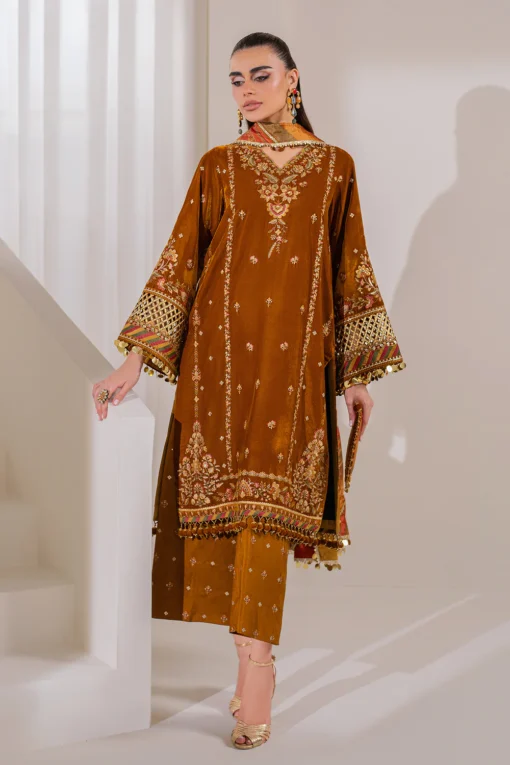 EMBROIDERED VELVET UF-761 - Image 3