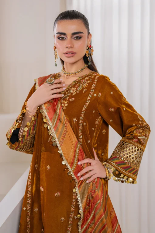 EMBROIDERED VELVET UF-761 - Image 6