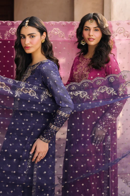 UE-325 Embroidered Chiffon - Image 4