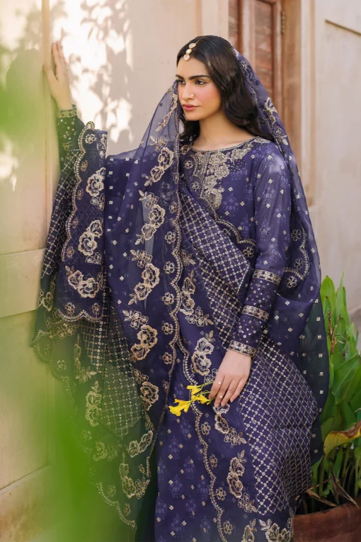 UE-325 Embroidered Chiffon - Image 2