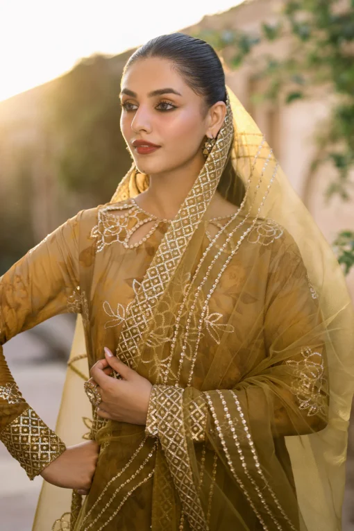 UE-332 Embroidered Chiffon - Image 2