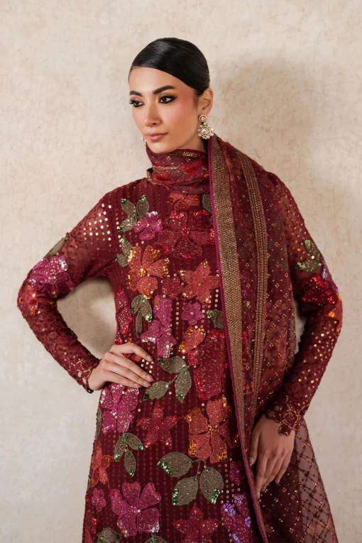 ILC-05 Embroidered Chiffon - Image 2