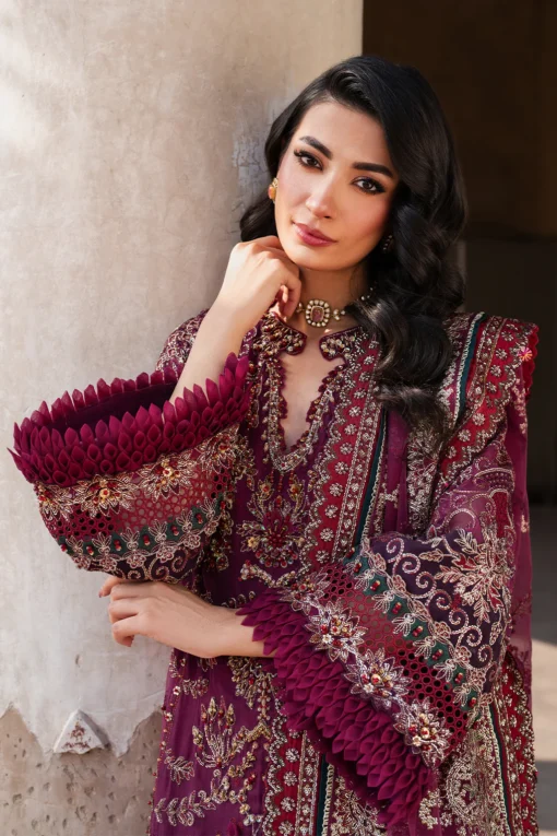 ILC-04 Embroidered Chiffon - Image 8