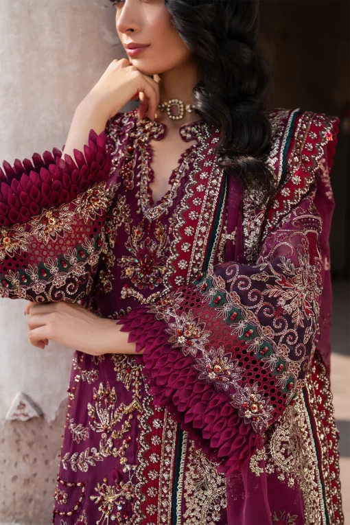 ILC-04 Embroidered Chiffon - Image 7