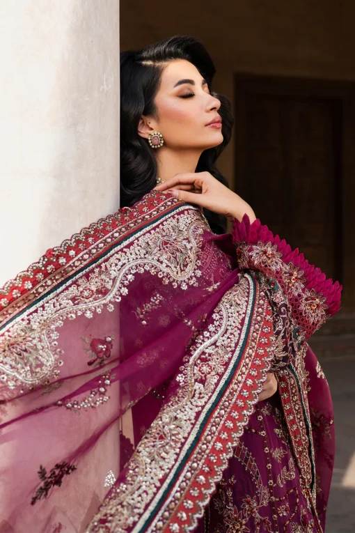 ILC-04 Embroidered Chiffon - Image 2