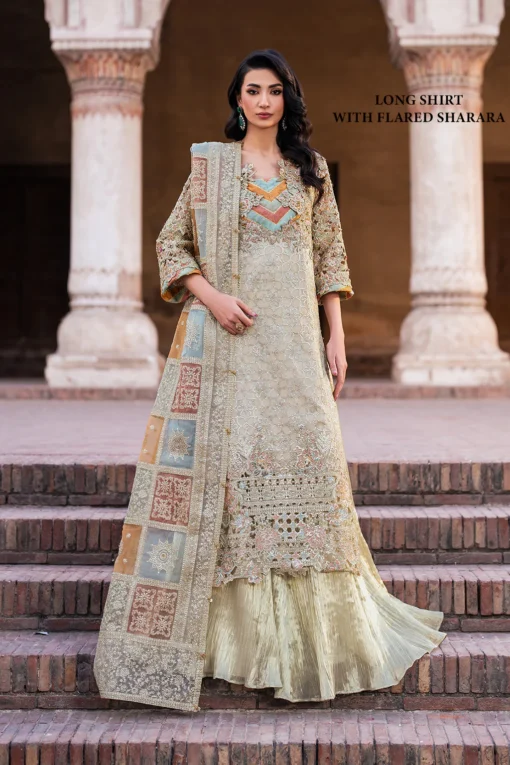 ILC-02 Embroidered Chiffon - Image 2