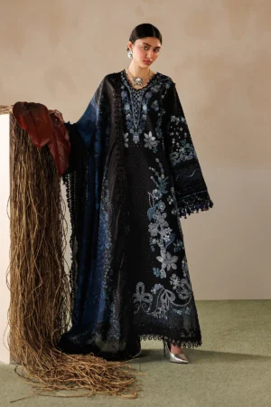 Alternative view of EMBROIDERED LAWN EL26-D08