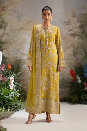 3-Piece-Embroiderd-Chiffon OLICHUDAR - FWU5692