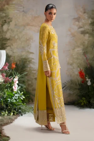 Alternative view of 3-Piece-Embroiderd-Chiffon OLICHUDAR - FWU5692