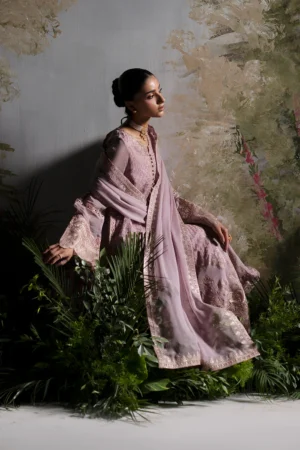 Alternative view of 3-Piece-Embroiderd-Chiffon OLIMANI - FWU5695