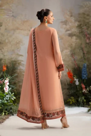 Alternative view of 3-Piece-Embroiderd-Chiffon OMISHA - FWU5697