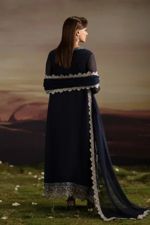 Alternative view of 3-Piece-Embroiderd-Chiffon INDU - FWU5706