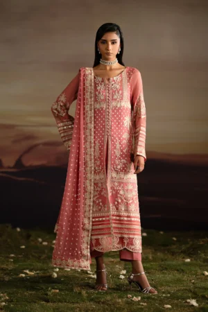 3-Piece-Embroiderd-Chiffon INDIYA - FWU5707