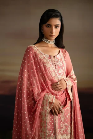 Alternative view of 3-Piece-Embroiderd-Chiffon INDIYA - FWU5707